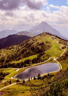 LAKE AND HILL