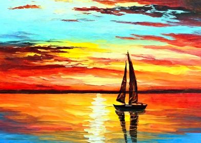 Sailboat Sunset