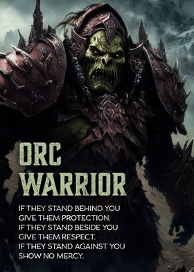 Orc Motivational Quote