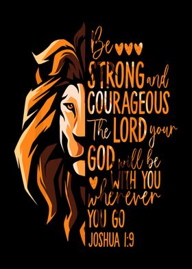 Christian Bible Verse Lion