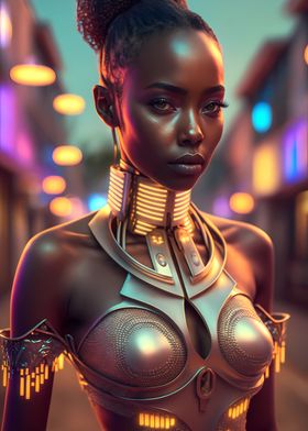 Futuristic African Queen