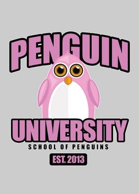 Penguin University  Pink