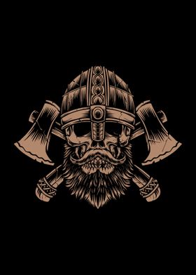 Skull viking