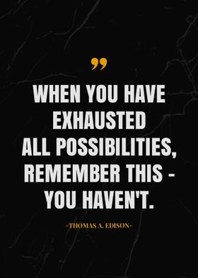 Thomas A Edison 