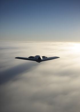 Stealth Bomber Sky Flight