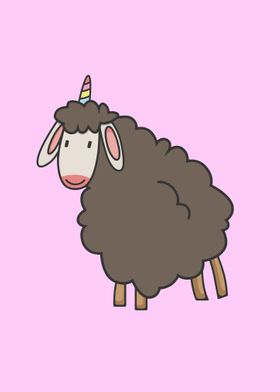 Unicorn sheep