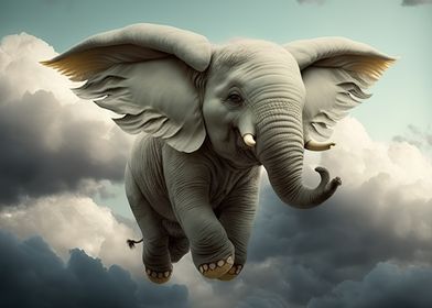 Elephant Flying Animal