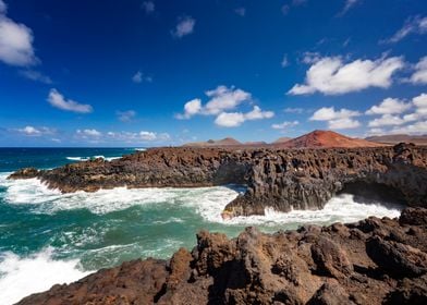 Spain seascape, Lanzarote