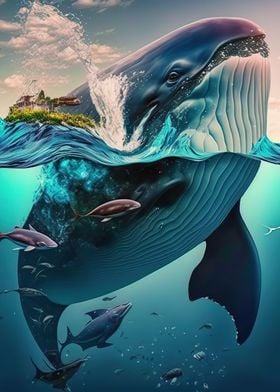 whale animals sea