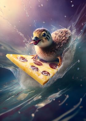 Surfing Ducklings