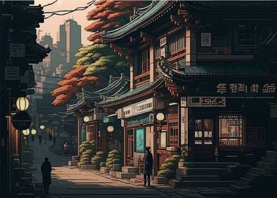 Seoul Pixel art