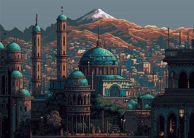 Damascus Pixel art