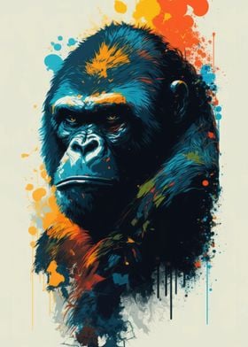 Gorilla Art Style 3