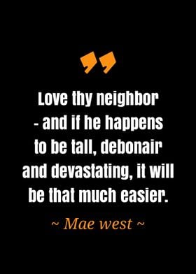 quote Mae west 