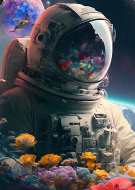 Astronaut Flowers