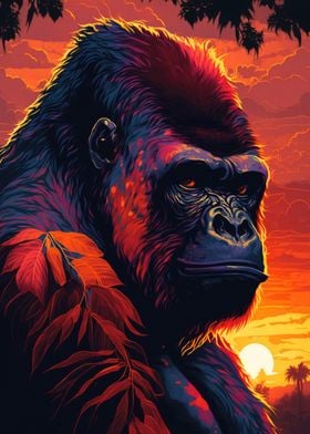 Gorilla Art Style 5