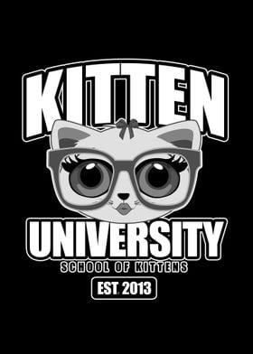 Kitten University Grey