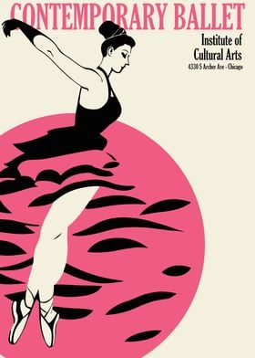 Contemporary Ballet Poster