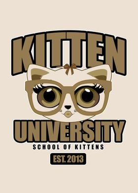 Kitten University Brown