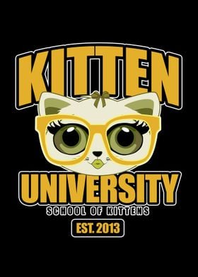 Kitten University Yellow