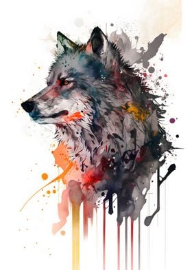 Wolf Watercolors