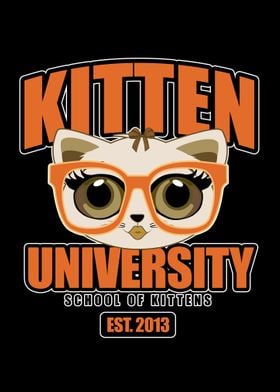 Kitten University Orange