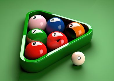 Billiards balls