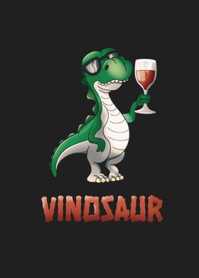 Vinosaur Fun Wine Drinker