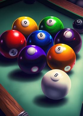 Billiards balls