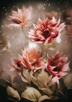 Bouquet of red flowers