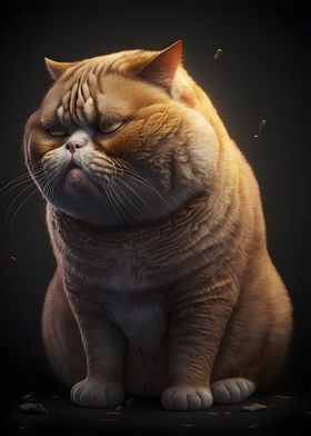 FAT CAT ORANGE