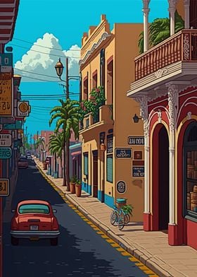 Tampico Pixel art