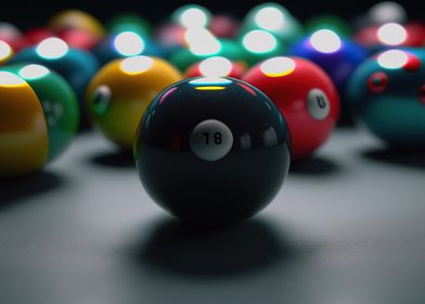 Billiards balls