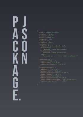 Package Json  Config NPM