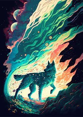 Magical realm Wolf