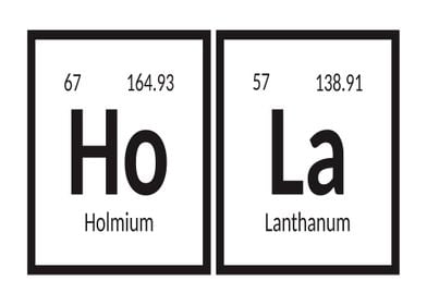 Hola Periodic Table