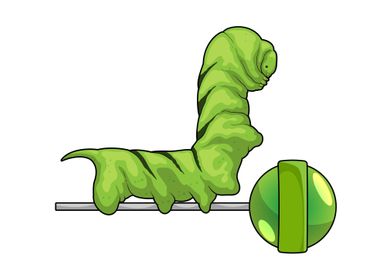 Caterpillar Lollipop