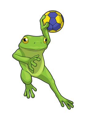 Frog Handball Sports