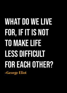 George Eliot Quote 