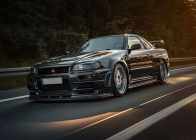 Nissan Skyline GTR R34 V1