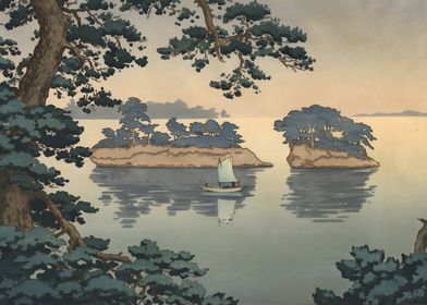 Spring Rain at Matsushima