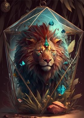 Enchanted world Lion