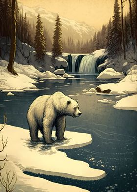 Bear in the River