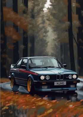 BMW 02 illustration car