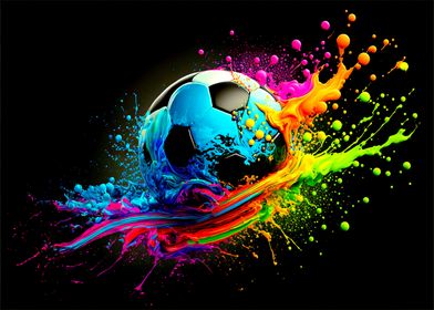Soccer Colorful