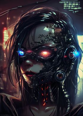 T 1000 Robot girl