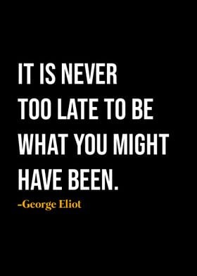 George Eliot Quote 