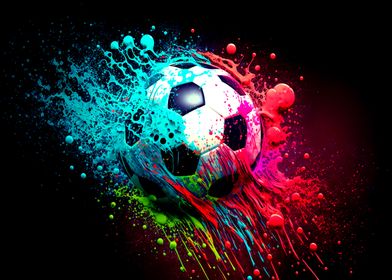 Soccer Colorful