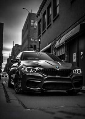 'bmw M5 ' Poster By Malubobo 