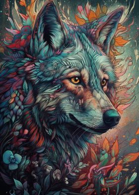 Abstract Wolf 02